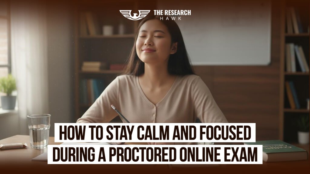 How to Stay Calm and Focused During a Proctored Online Exam